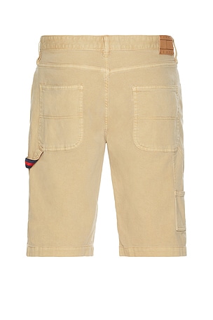 Tommy Jeans Jaimie Canvas Carpenter Short in Brown