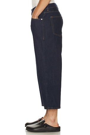 Tommy Jeans Jaimie Relaxed Straight Crop Jeans in Blue