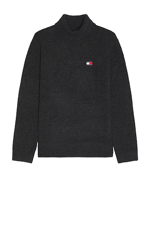 Slim Roll Neck Badge Sweater Tommy Jeans