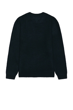 Tommy Jeans Waffle Sweater in Blue