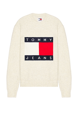 Melange Flag Sweater Tommy Jeans