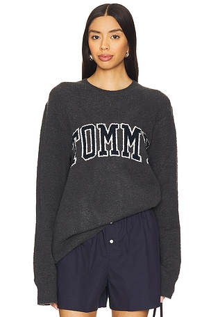 Slim Boucle Varsity Sweater Tommy Jeans