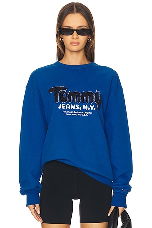 Boucle Crew Neck Sweatshirt Tommy Jeans
