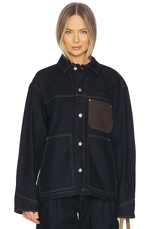 Tommy Jeans Chore Jacket in Blue