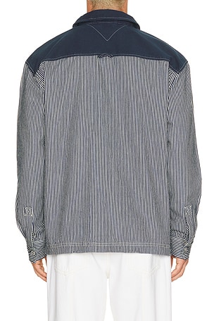 Tommy Jeans Shirt Jacket in Blue