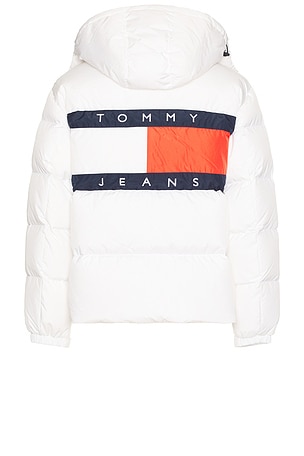 ПУХОВИК FLAG BACK ALASKA Tommy Jeans