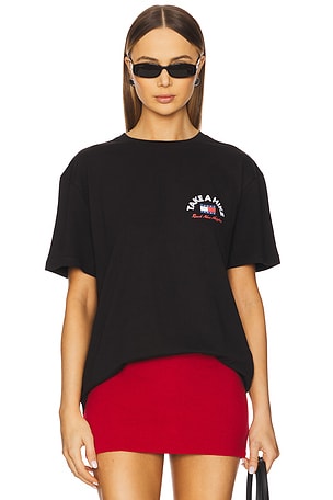 Tommy Jeans Outdoors Novelty Tee in Black