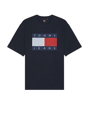 Oversized Melange Flag Tee Tommy Jeans