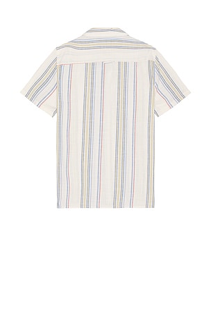 Tommy Jeans Slub Stripe Shirt in White