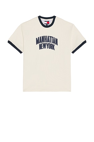 Ringer Varsity Tee Tommy Jeans
