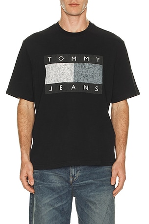 T-SHIRT 90S DISTRESSED FLAG Tommy Jeans