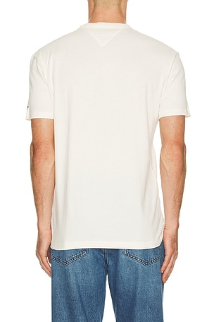 Tommy Jeans Applique Graphic Tee in White