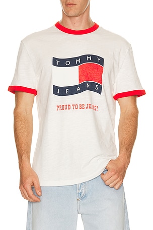 REGULAR 링어 티셔츠 Tommy Jeans