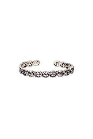 Two Jeys All-Round Superstar Bangle in Metallic Silver