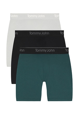 Second Skin Modal 3 Pack 6" Boxer Brief Tommy John