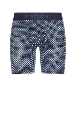 Tommy John Second Skin Modal 3 Pank 6 Boxer Brief in Black,Navy