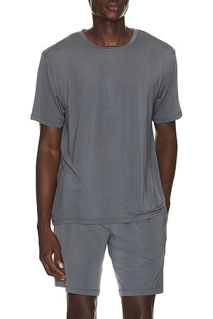Second Skin Luxe Rib Pajama Tee Tommy John