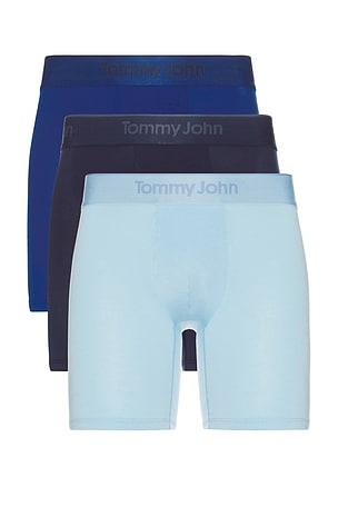 Second Skin Modal 3 Pack 6" Boxer Brief Tommy John