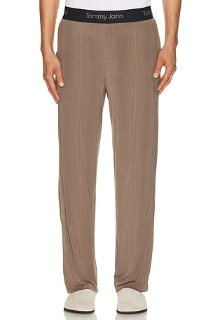 Second Skin Luxe Rib Sleep Pant Tommy John