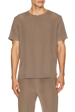 Second Skin Luxe Rib Pajama Tee Tommy John