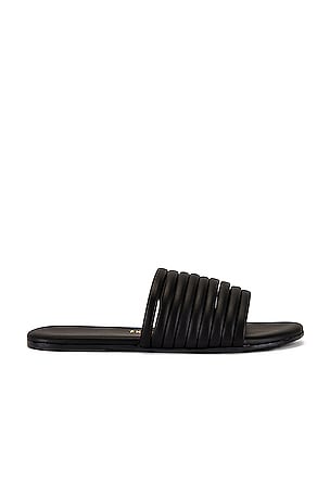TKEES Caro Sandal in Black REVOLVE