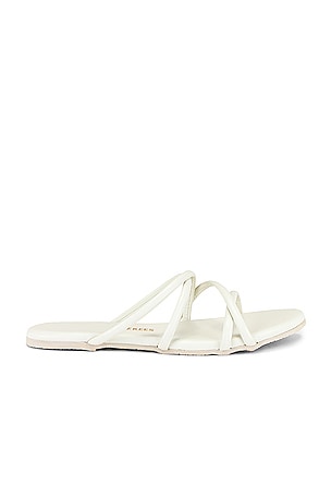 TKEES Sloan Sandal in Cream REVOLVE