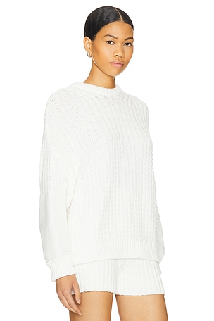 The Knotty Ones Delcia Sweater in White