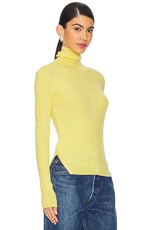 The Knotty Ones COL ROULÉ AUSTEJA in Lemon