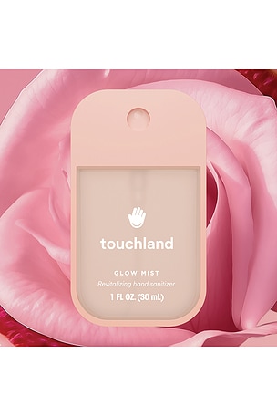 touchland Glow Mist Revitalizing Hand Sanitizer in Rosewater