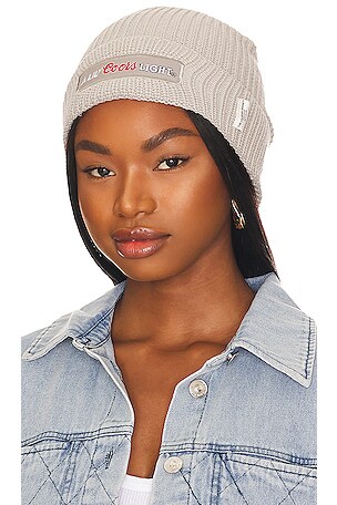 The Laundry Room A Lil Coors Night Cap Beanie in Gravity  display picture 2