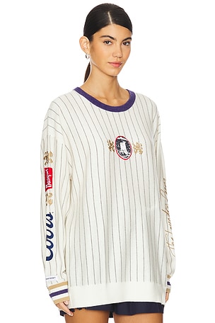 The Laundry Room Coors River Crest Cashmere Sweater in White