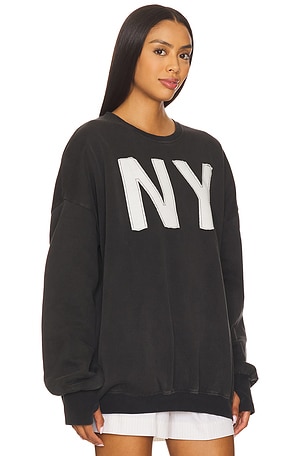 The Laundry Room Big in Ny Sweatshirt in Black