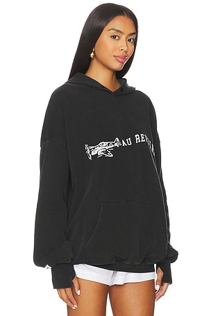 The Laundry Room Au Revoir Hideout Hoodie in Black