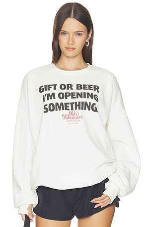 Gift Or Beer Jump Jumper Sweatshirt The Laundry Room