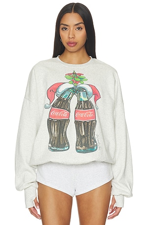 Coca Cola Mistle Toe Jump Jumper Sweatshirt The Laundry Room