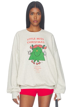 Little Miss Christmas Jump Jumper Sweatshirt The Laundry Room