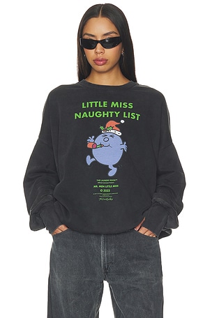 Little Miss Naughty List Jump Jumper Sweatshirt The Laundry Room