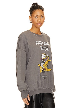 The Laundry Room Betty Airplane Mode Jumper in Grey