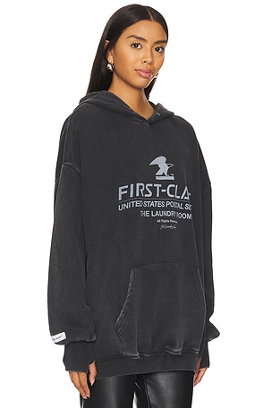 The Laundry Room First Class Official Hideout Hoodie in Black
