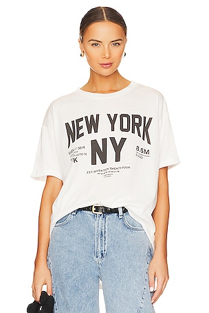 Welcome To New York Oversized Tee The Laundry Room