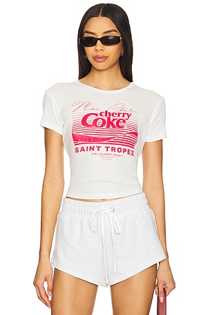 Cherry Coke Saint Tropez Baby Tee The Laundry Room