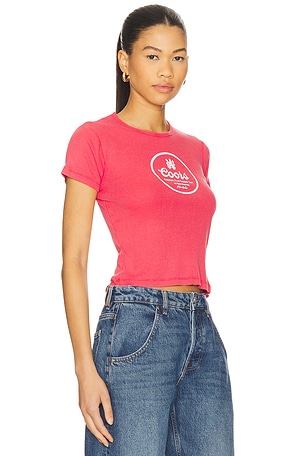 The Laundry Room Coors Fine Banquet Beer Tee in Red. Size XS. Also