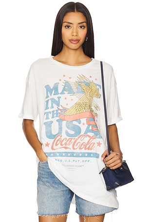 Coca Cola Usa Banner Oversized Tee The Laundry Room