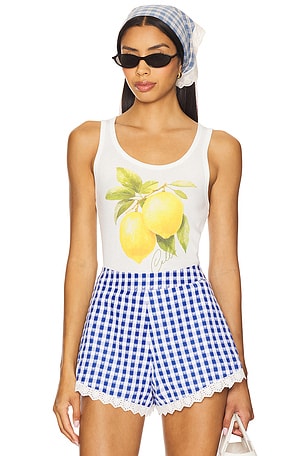 Fresh Lemoncello Rib Tank Top The Laundry Room