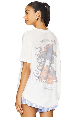 Coors Banquet American Woman Oversized Tee The Laundry Room