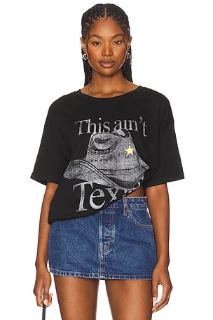 This Aint Texas Oversized Tee The Laundry Room