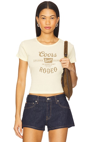 Coors Banquet Rodeo Stamp Baby Tee The Laundry Room