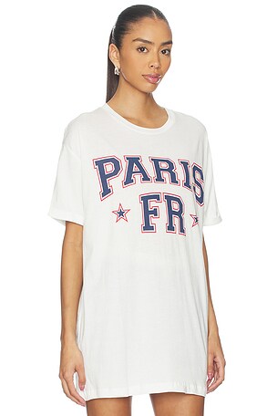 The Laundry Room Paris Fr Smu Oversized Tee in White