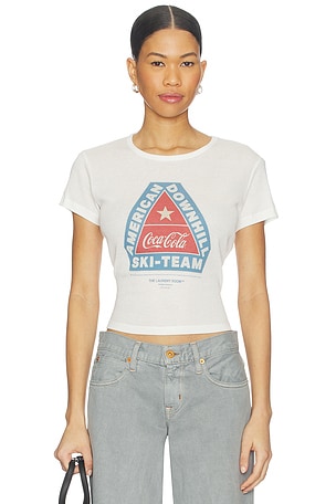 American Downhill Ski Team Baby Tee The Laundry Room