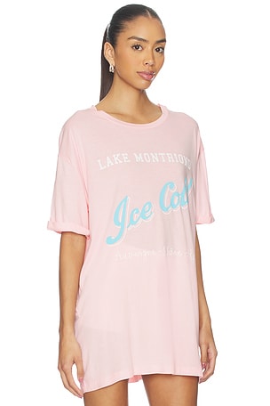 The Laundry Room Ice Cold Oversized Tee in Pink